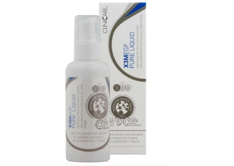 ClinicCare X3M EGF Pure Liquid Moisturizer Complexion Clearing Toner