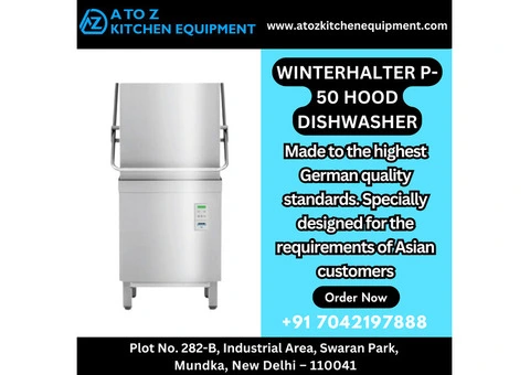 Winterhalter P-50: The Perfect Hood Dishwasher for Asian Kitchens