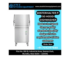 Winterhalter P-50: The Perfect Hood Dishwasher for Asian Kitchens
