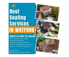 Premium Roof Sealing Services in Watford with A & R Cleaning