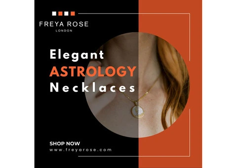Embrace your star sign with Freya Rose London’s Astrology Necklaces