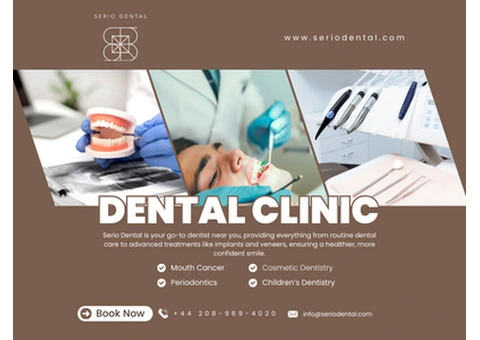 Serio Dental is a leading dental clinic in London!