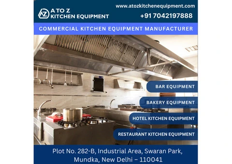 Your One-Stop Destination for Hotel & Restaurant Kitchen Solutions