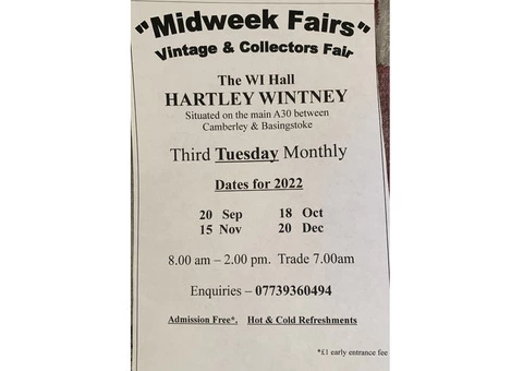Midweek Antique Fair