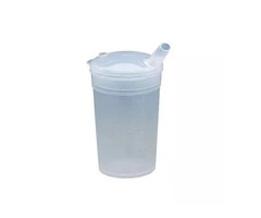 Double handled and non-slip drinking cups for disabled people.
