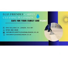 Eco-Friendly Carpet Cleaning in London - Safe for Your Family and Planet