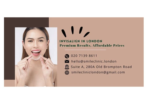 Invisalign in London: Premium Results, Affordable Prices
