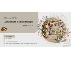 Enchanting Anniversary Balloon Designs That Wow!