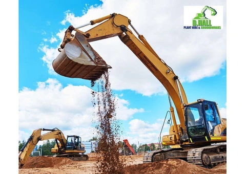 Expert Groundworks Contractors in Bodmin – D.hall Plant