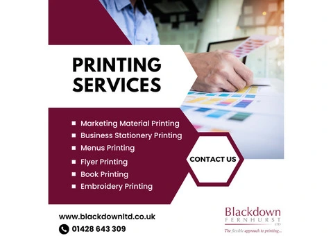 Your Reliable Printer in Petersfield—Blackdown Fernhurst Ltd.