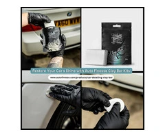 Restore Your Car's Shine with Auto Finesse Clay Bar Kits!