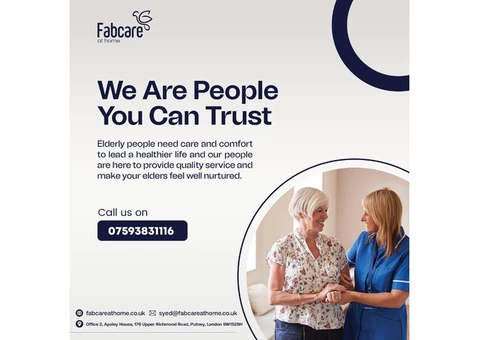 Domiciliary & Live-in Care Services London – Fabcareathome