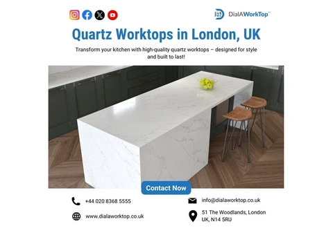Quartz Worktops in London | +44 0208 368 5555 | DialAWorkTop