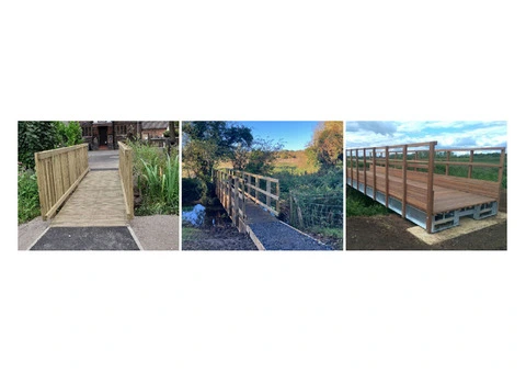 Timber Pedestrian Bridge