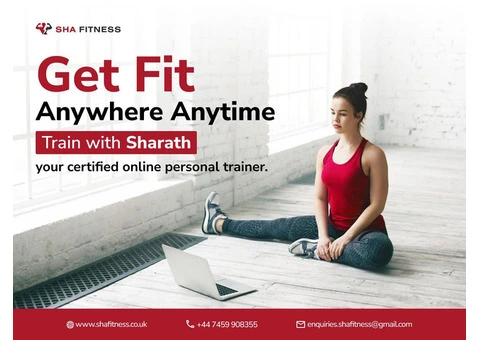 Online Personal Trainer in Chigwell | Meet Sharath