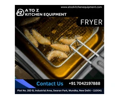 Upgrade Your Kitchen with High-Quality Fryers — Contact Us Today