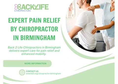 Trusted chiropractor in Birmingham!