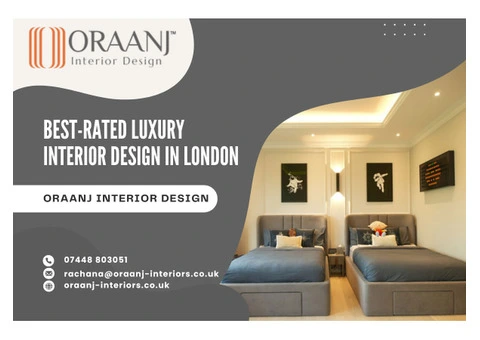 London's Best-Rated Luxury Interior Design Studio