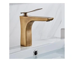 Antique Brass Single Hole Single Handle Mixer Bathroom Sink Tap T0168A