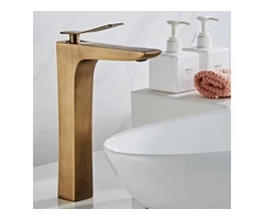 Antique Brass Single Hole Single Handle Mixer Bathroom Sink Tap T0168H