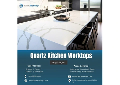 Quartz Kitchen Worktops Hertfordshire |  020 8368 5555 | DialAWorkTop