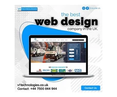 Bootstrap Website Design - V1 Technologies