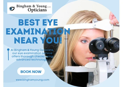 Eye Examination Near You In Retford!