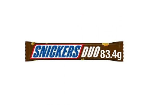 Wholesale Supplier of Snickers Duo Chocolate 83.4g in Preston, UK