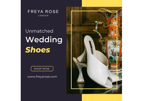 Elegant Designs, Unmatched Comfort – Find Your Dream Wedding Shoes Today!
