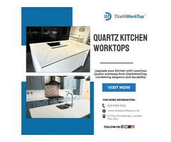 Quartz Kitchen Worktops Essex | 020 8368 5555 | DialAWorkTop
