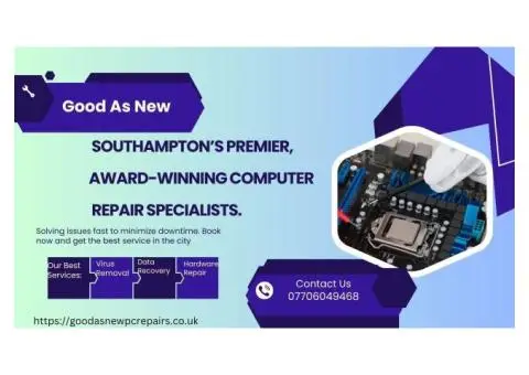 Good As New Computer Repair Specialists - 3/10