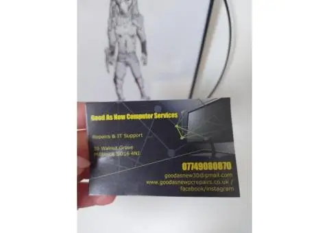 Good As New Computer Repair Specialists - 8/10