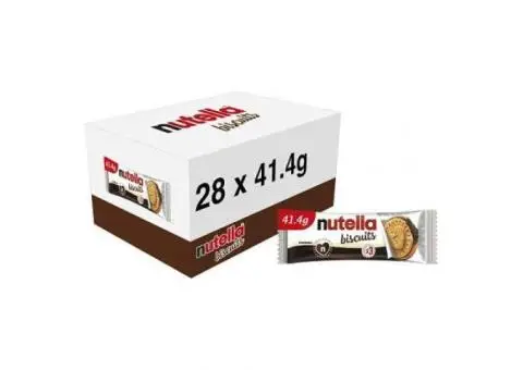 Wholesale Supplier Of NUTELLA Biscuits 41.4g in Preston, UK