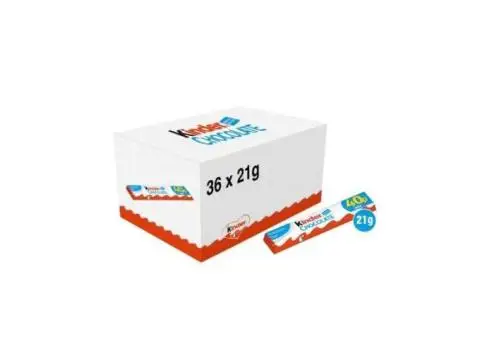 Wholesale Supplier Of Kinder Chocolate Medium Bars in Preston, UK