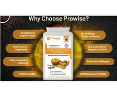 Prowise Health Care - Organic Turmeric Capsules