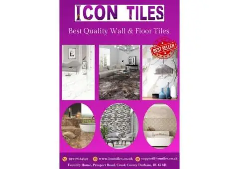 Elevate Your Space with the Best Quality Wall & Floor Tiles