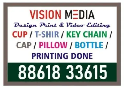 Vision Media | Specialized in T Shirt printing Upto 20%  Off | 6062
