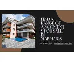 Find a range of apartments for sale in Marmaris