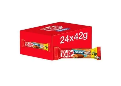 Wholesale Supplier Of KitKat Chunky Peanut Butter in Preston, UK