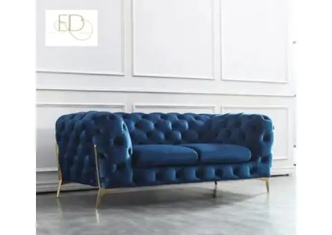 Boucle Teddy Fabric 3 Seater Bubble Sofa