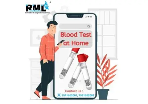 Book blood test online at RML Pathology