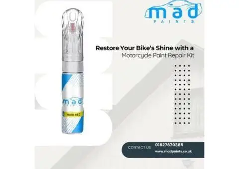 Restore Your Bike’s Shine with a Motorcycle Paint Repair Kit