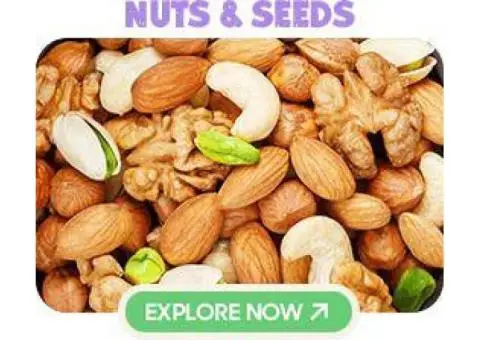 Buy Healthy Nuts & Seeds Online In The UK – Best Prices
