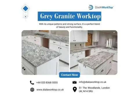 Grey Granite Worktop | 020 8368 5555 | DialAworktop