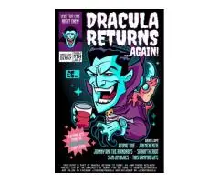 Dracula Returns... Again! Music night