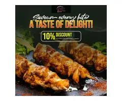 Sizzling Flavours! 10% Off Chicken Shashlik at Curry Master
