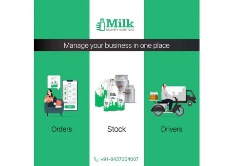 Milk Distribution Software