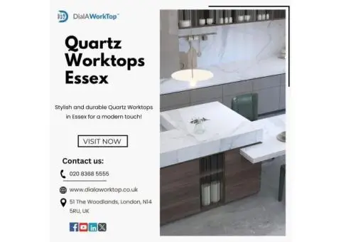 Quartz Worktops in Essex | 020 8368 5555 | DialAWorkTop