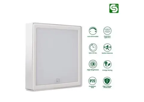 Motion Sensor Auto Dimmable LED Panel Light - 2/5