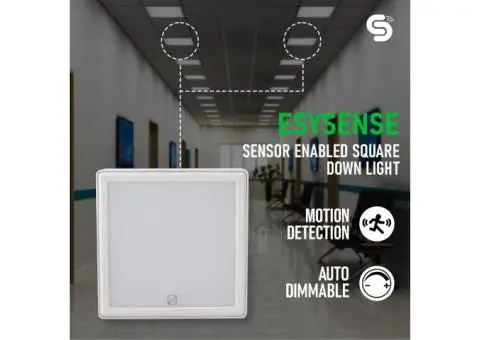 Motion Sensor Auto Dimmable LED Panel Light - 4/5